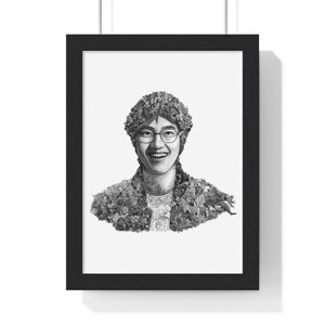 AKIRA TORIYAMA BLACK & WHITE FRAMED POSTER AKIRA TORIYAMA BLACK & WHITE FRAMED POSTER