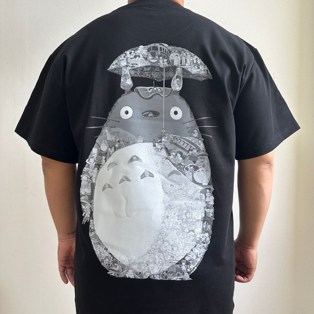 TOTORO PREMIUM T-SHIRT (Art on back - Ship from Viet Nam) TOTORO PREMIUM T-SHIRT (Art on back - Ship from Viet Nam)