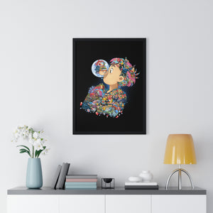 PONYO COLOR FRAMED POSTER PONYO COLOR FRAMED POSTER