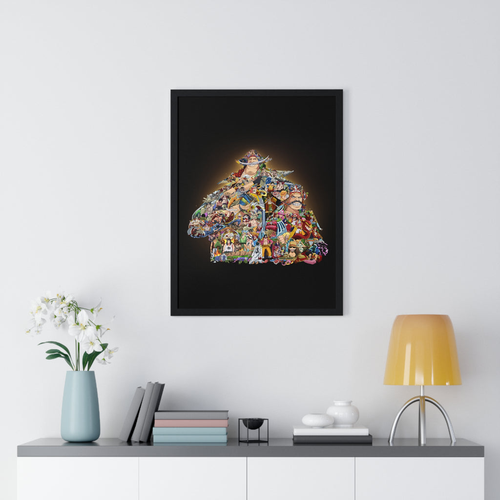 WHITEBEARD ROGER COLOR FRAMED POSTER WHITEBEARD ROGER COLOR FRAMED POSTER