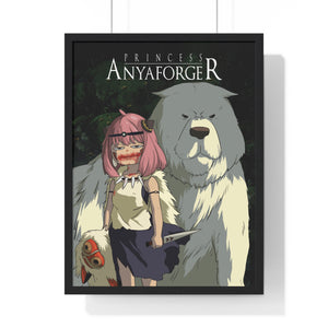 ANYA x MONONOKE COLOR FRAMED POSTER ANYA x MONONOKE COLOR FRAMED POSTER