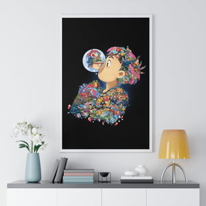 PONYO COLOR FRAMED POSTER PONYO COLOR FRAMED POSTER