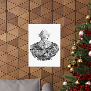 PICCOLO BLACK & WHITE POSTER PICCOLO BLACK & WHITE POSTER