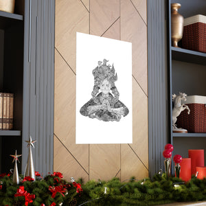 LUFFY GEAR 5 BLACK & WHITE POSTER LUFFY GEAR 5 BLACK & WHITE POSTER