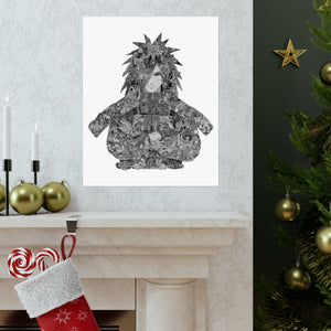 MADARA BLACK & WHITE POSTER MADARA BLACK & WHITE POSTER