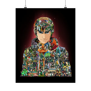 MIGHT GUY COLOR POSTER MIGHT GUY COLOR POSTER