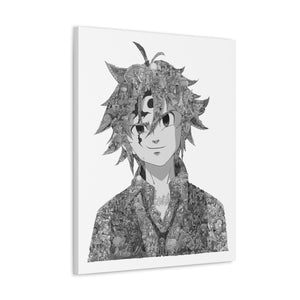 MELIODAS BLACK & WHITE CANVAS MELIODAS BLACK & WHITE CANVAS