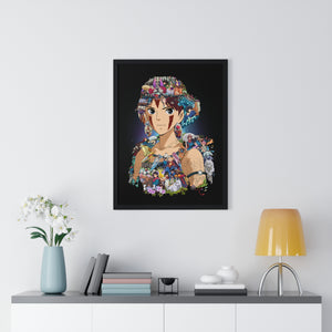 PRINCESS MONONOKE COLOR FRAMED POSTER PRINCESS MONONOKE COLOR FRAMED POSTER