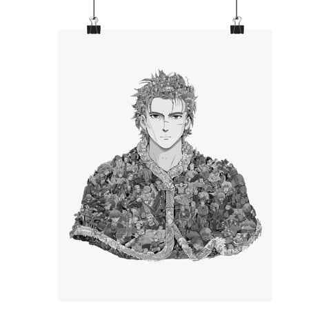 THORFINN BLACK & WHITE POSTER THORFINN BLACK & WHITE POSTER