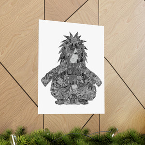 MADARA BLACK & WHITE POSTER MADARA BLACK & WHITE POSTER