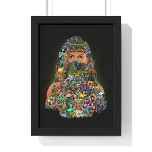 JADE COLOR FRAMED POSTER JADE COLOR FRAMED POSTER