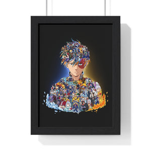 TODOROKI COLOR FRAMED POSTER TODOROKI COLOR FRAMED POSTER