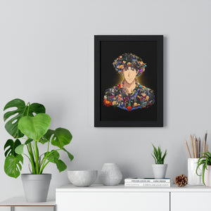 SPIKE SPIEGEL COLOR FRAMED POSTER SPIKE SPIEGEL COLOR FRAMED POSTER