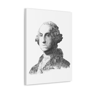 GEORGE WASHINGTON BLACK & WHITE CANVAS GEORGE WASHINGTON BLACK & WHITE CANVAS