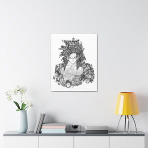 GOKU SSJ4 BLACK & WHITE CANVAS GOKU SSJ4 BLACK & WHITE CANVAS