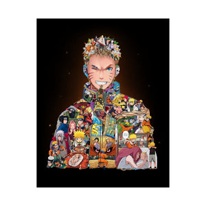 HOKAGE NARUTO COLOR POSTER HOKAGE NARUTO COLOR POSTER