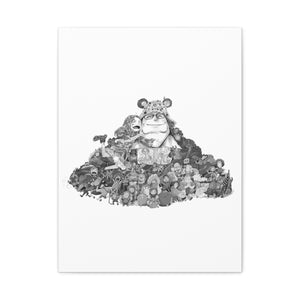 KUMA BLACK & WHITE CANVAS KUMA BLACK & WHITE CANVAS