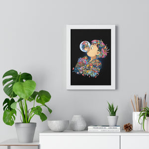 PONYO COLOR FRAMED POSTER PONYO COLOR FRAMED POSTER