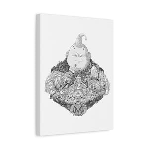 FAT BUU BLACK & WHITE CANVAS FAT BUU BLACK & WHITE CANVAS