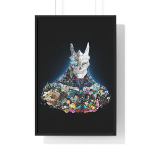 KAIJU NO 8 COLOR FRAMED POSTER KAIJU NO 8 COLOR FRAMED POSTER