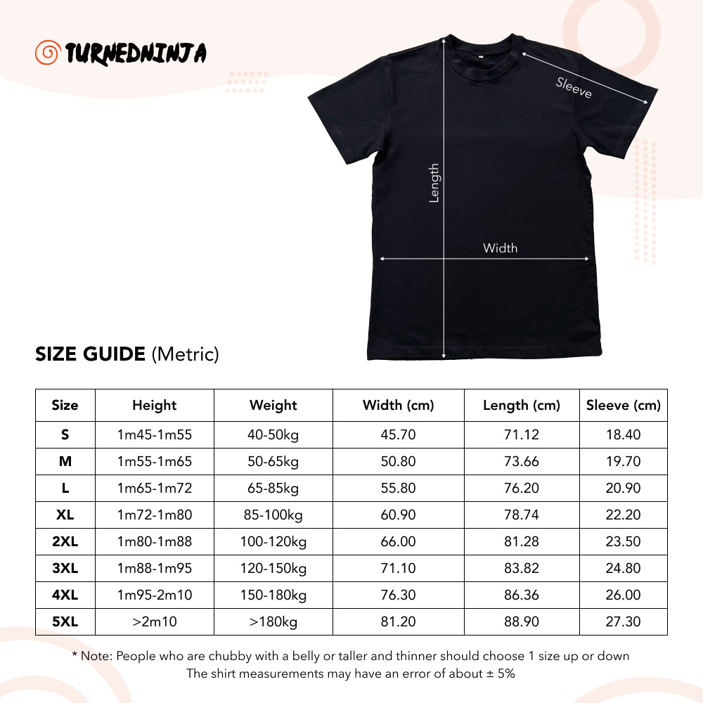 NEJI PREMIUM T-SHIRT (Art on back - Ship from Viet Nam)