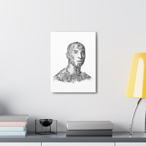 KOBE BRYANT BLACK & WHITE CANVAS KOBE BRYANT BLACK & WHITE CANVAS