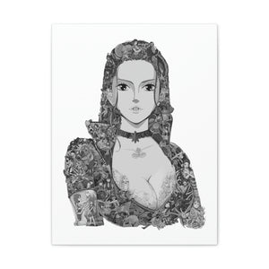 ROBIN BLACK & WHITE CANVAS ROBIN BLACK & WHITE CANVAS