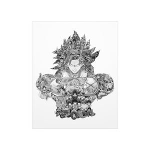 BROLY BLACK & WHITE POSTER BROLY BLACK & WHITE POSTER