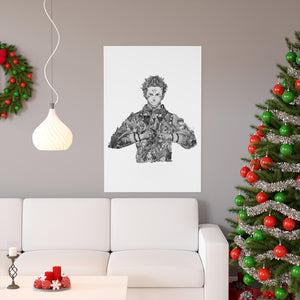 SUKUNA BLACK & WHITE POSTER SUKUNA BLACK & WHITE POSTER