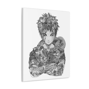 GAARA BLACK & WHITE CANVAS GAARA BLACK & WHITE CANVAS