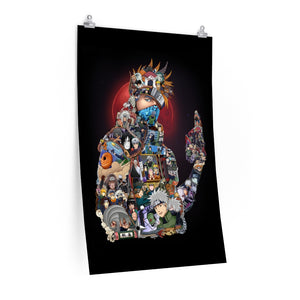 KAKASHI COLOR POSTER KAKASHI COLOR POSTER