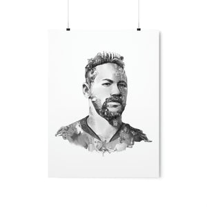 NEYMAR BLACK & WHITE POSTER NEYMAR BLACK & WHITE POSTER