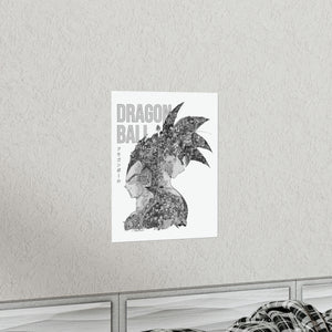 GOKU VEGETA BLACK & WHITE POSTER GOKU VEGETA BLACK & WHITE POSTER