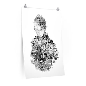 SAITAMA BLACK & WHITE POSTER SAITAMA BLACK & WHITE POSTER