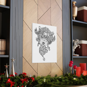 CHOPPER BLACK & WHITE CANVAS CHOPPER BLACK & WHITE CANVAS