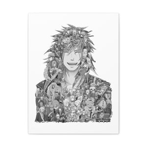 JIRAIYA BLACK & WHITE CANVAS JIRAIYA BLACK & WHITE CANVAS