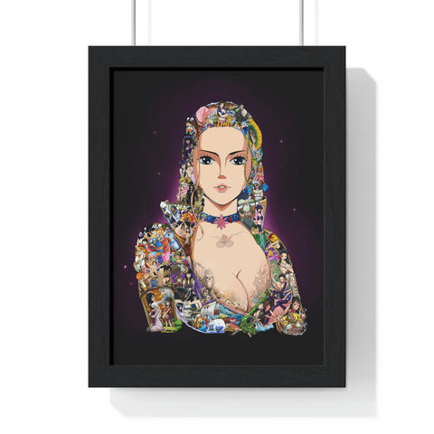 ROBIN COLOR FRAMED POSTER ROBIN COLOR FRAMED POSTER