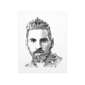 MESSI BLACK & WHITE POSTER MESSI BLACK & WHITE POSTER