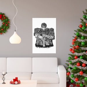 GUTS BLACK & WHITE POSTER GUTS BLACK & WHITE POSTER