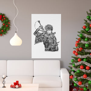 ICHIGO BLACK & WHITE POSTER ICHIGO BLACK & WHITE POSTER