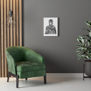 SASUKE BLACK & WHITE CANVAS SASUKE BLACK & WHITE CANVAS