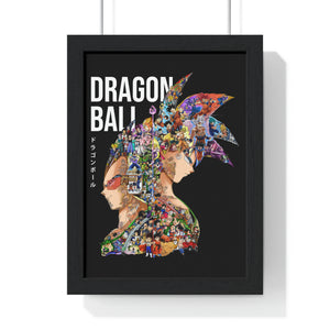 GOKU VEGETA COLOR FRAMED POSTER GOKU VEGETA COLOR FRAMED POSTER