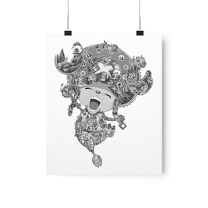 CHOPPER BLACK & WHITE POSTER CHOPPER BLACK & WHITE POSTER