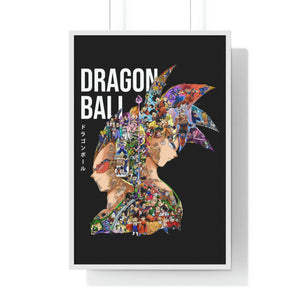 GOKU VEGETA COLOR FRAMED POSTER GOKU VEGETA COLOR FRAMED POSTER