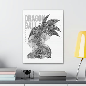 GOKU VEGETA BLACK & WHITE CANVAS GOKU VEGETA BLACK & WHITE CANVAS