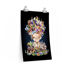 GOHAN COLOR POSTER GOHAN COLOR POSTER