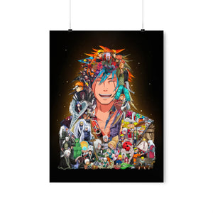 JIRAIYA COLOR POSTER JIRAIYA COLOR POSTER