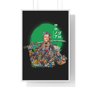 ZORO COLOR FRAMED POSTER ZORO COLOR FRAMED POSTER