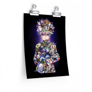 KILLUA COLOR POSTER KILLUA COLOR POSTER