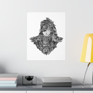 HASHIRAMA - MADARA BLACK & WHITE POSTER HASHIRAMA - MADARA BLACK & WHITE POSTER